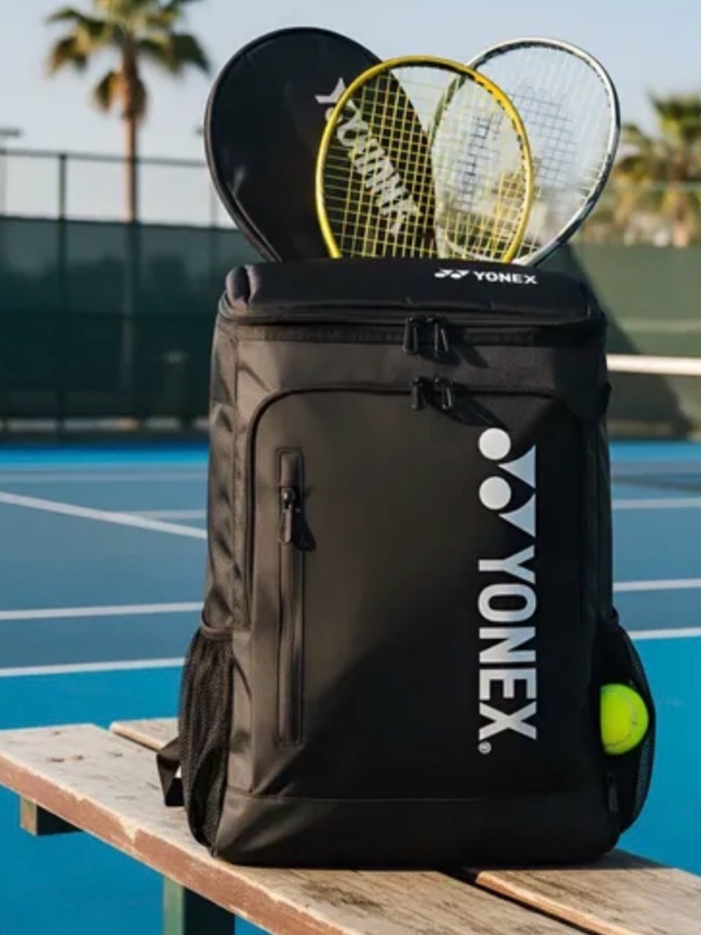 Yonex Black Tennis Backpack with Excellent Condition